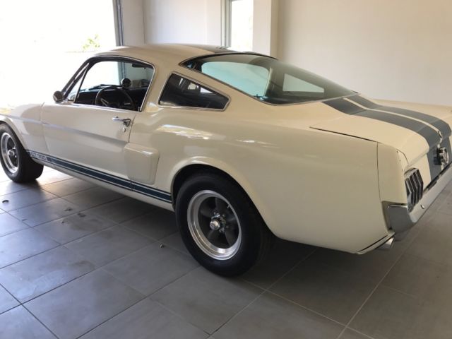 1966 Red w/white stripes Ford Mustang Coupe