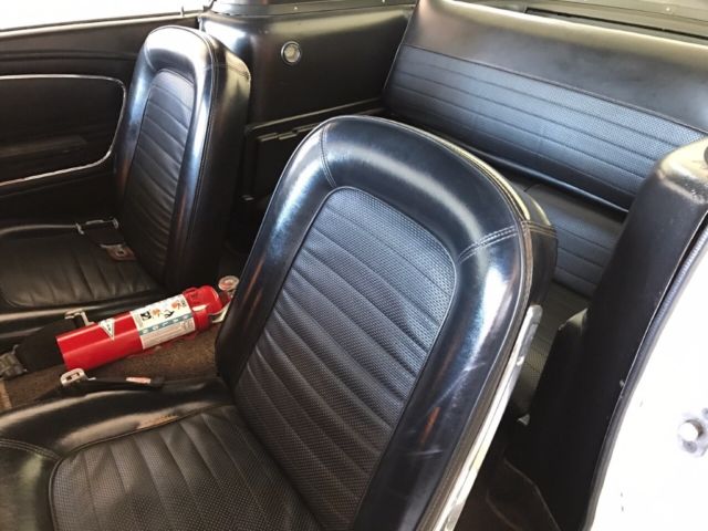 1966 Red w/white stripes Ford Mustang Coupe