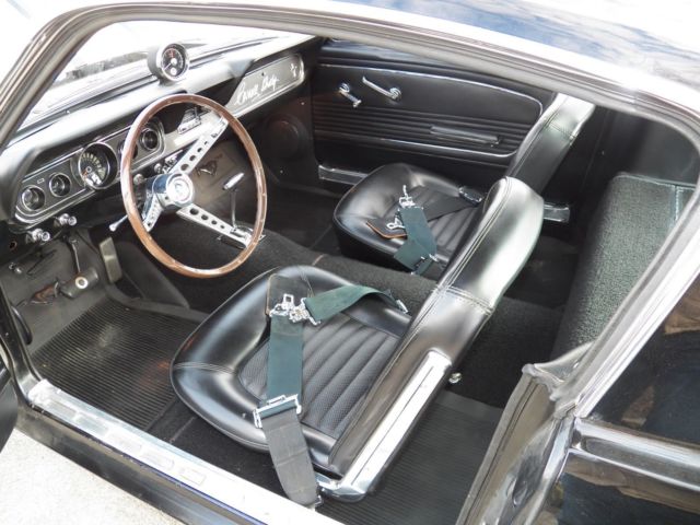 1966 Black Gold Ford Mustang Fastback