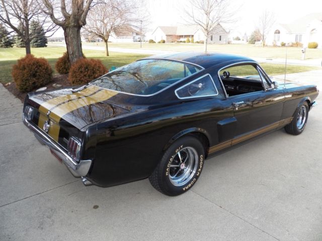 1966 Black Gold Ford Mustang Fastback