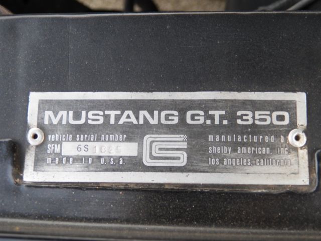 1966 Black Gold Ford Mustang Fastback