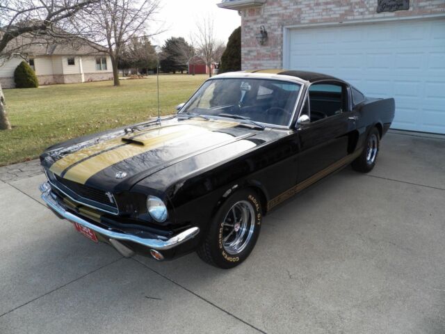 1966 Black Gold Ford Mustang Fastback