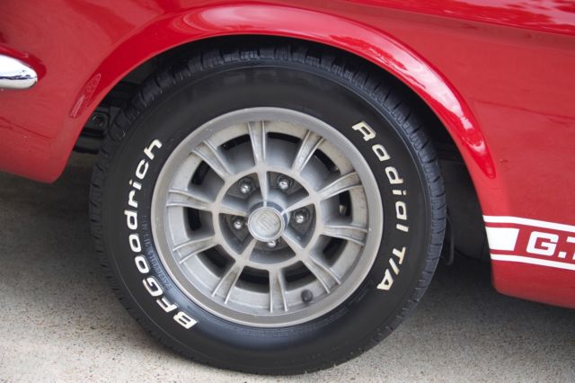1966 Red Ford Mustang Fastback