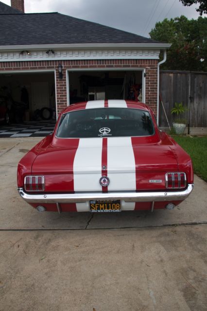 1966 Red Ford Mustang Fastback