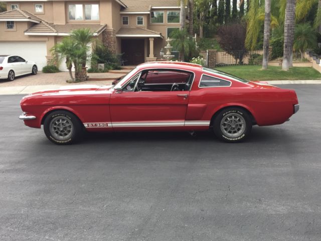 1966 Red Ford Mustang Fastback