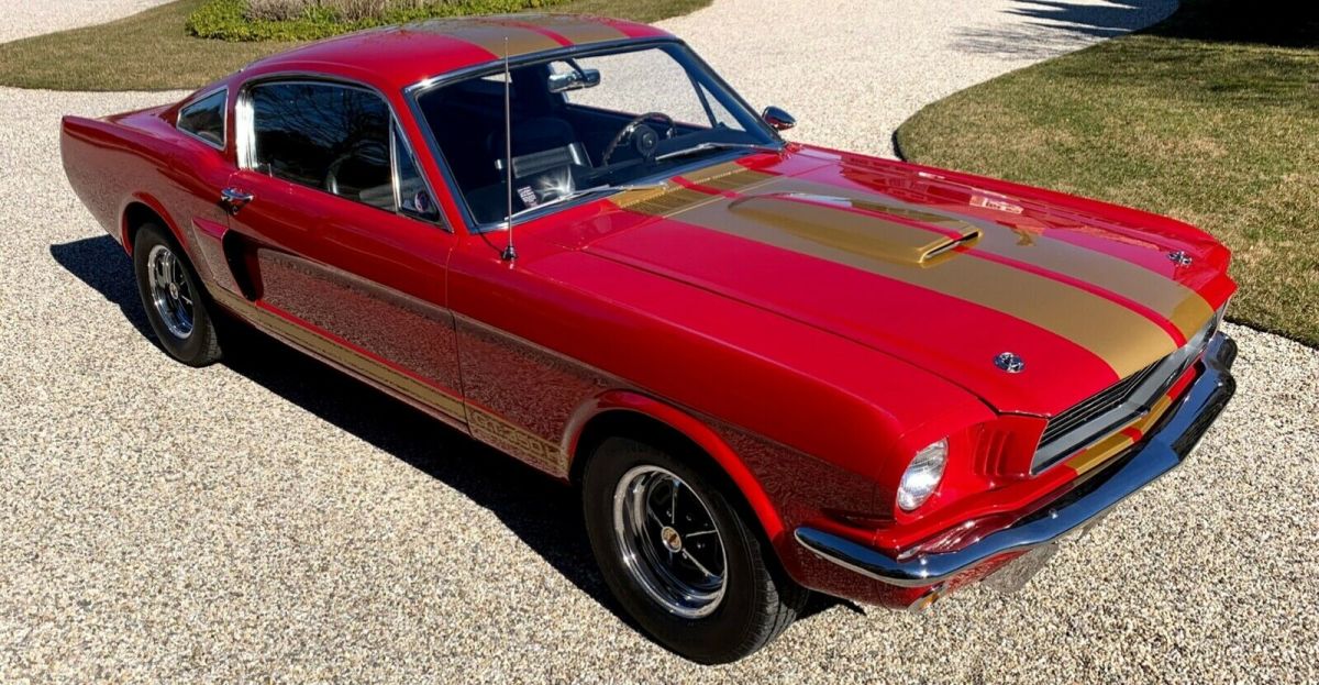 1966 Red Ford Mustang Fastback