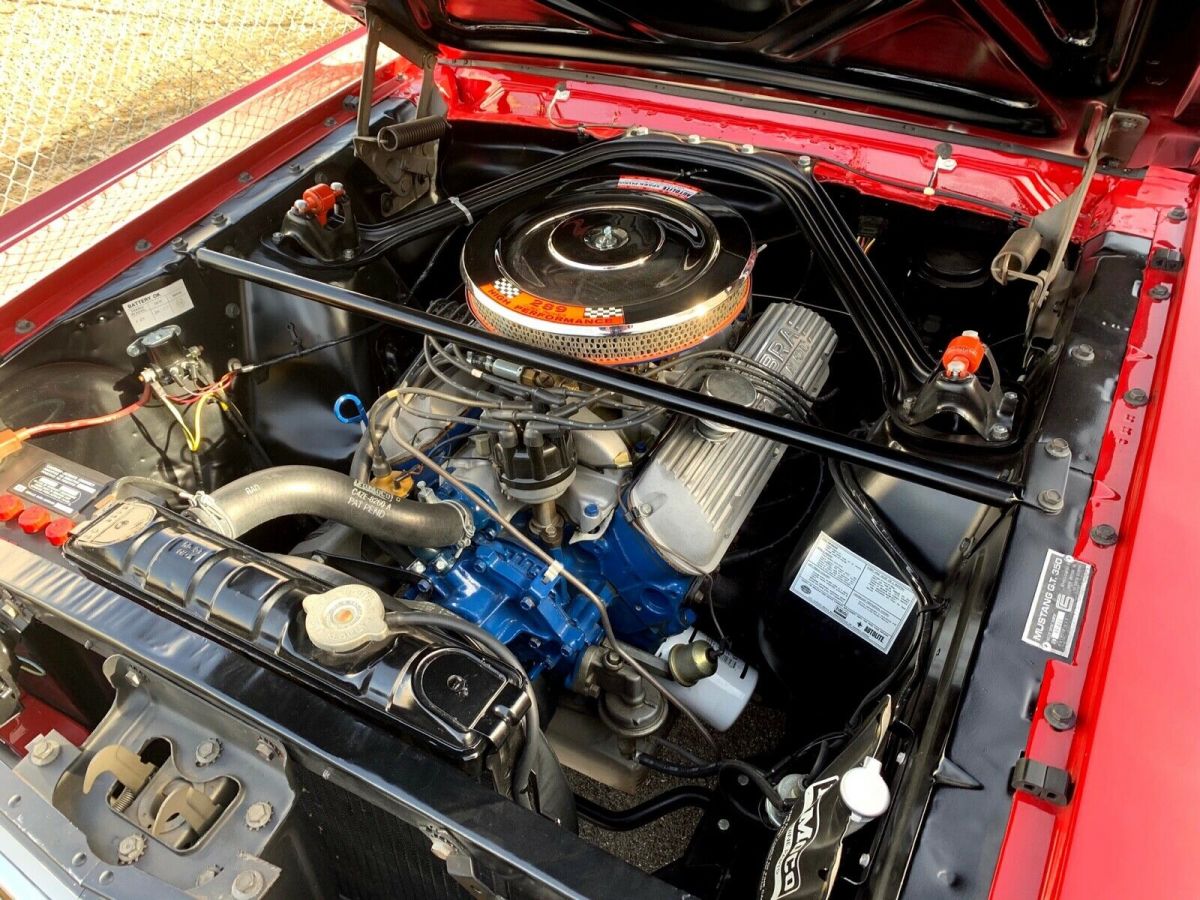 1966 Red Ford Mustang Fastback