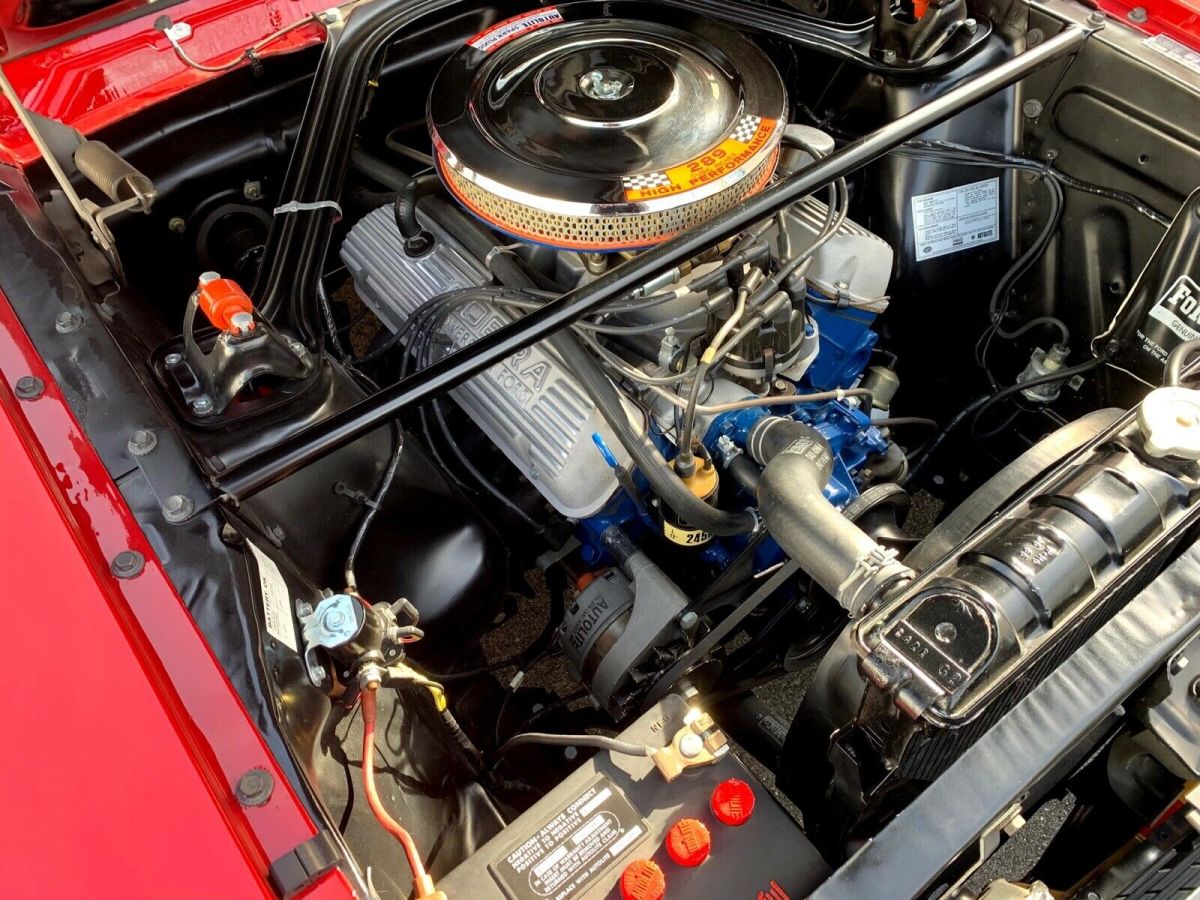 1966 Red Ford Mustang Fastback