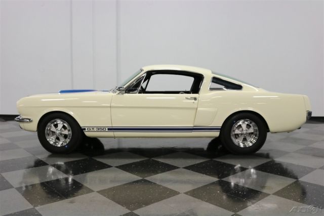 1966 White Ford Mustang