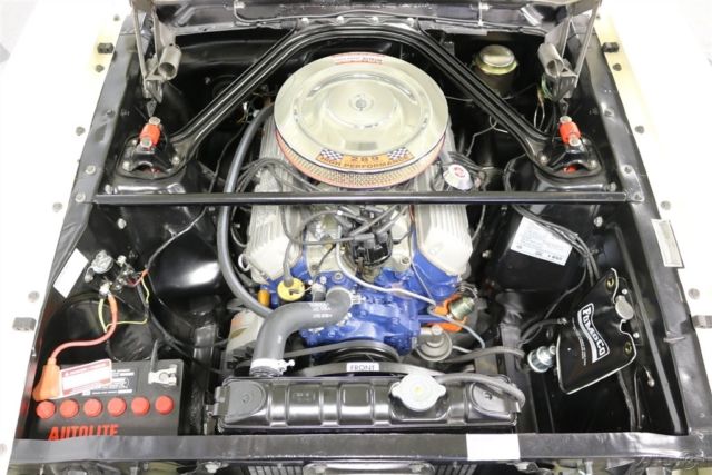 1966 White Ford Mustang