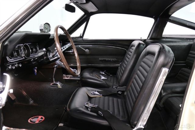 1966 White Ford Mustang