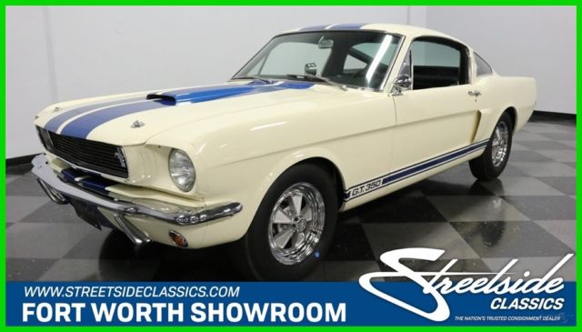 1966 White Ford Mustang