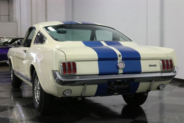 1966 White Ford Mustang