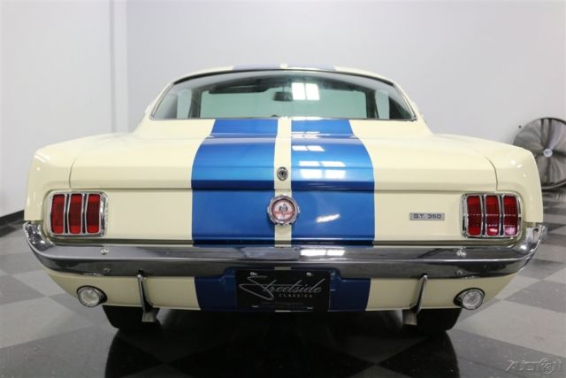 1966 White Ford Mustang