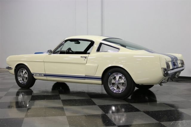 1966 White Ford Mustang