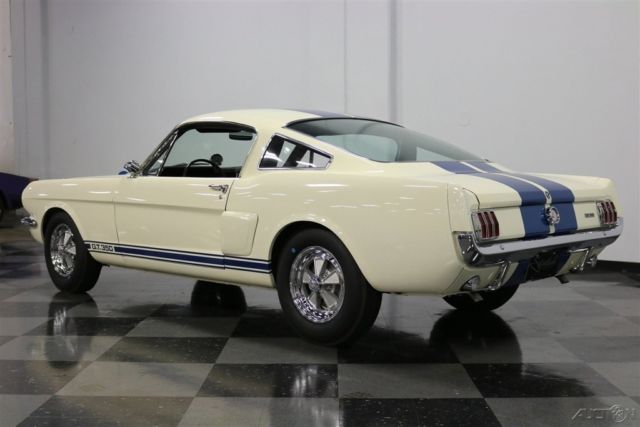 1966 White Ford Mustang