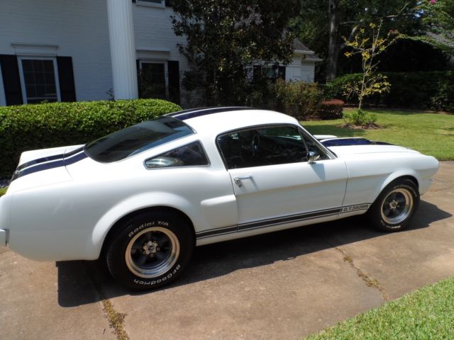 1966 White Ford Mustang Fastback
