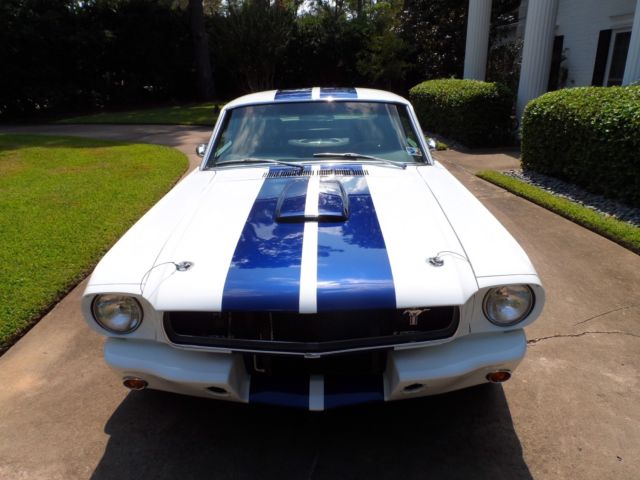 1966 White Ford Mustang Fastback