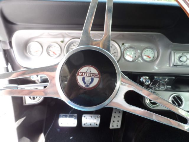 1966 White Ford Mustang Fastback