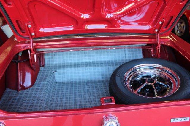 1966 Red Ford Mustang Convertible