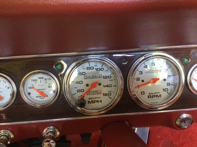 1966 Red Ford Mustang Convertible