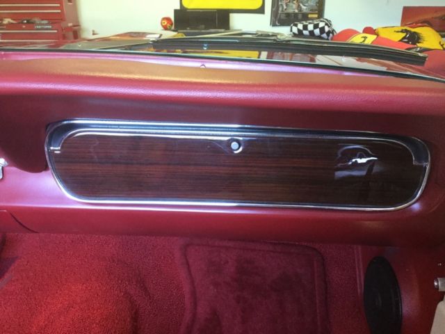 1966 Red Ford Mustang Convertible