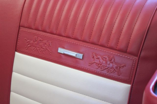 1966 Red Ford Mustang Convertible