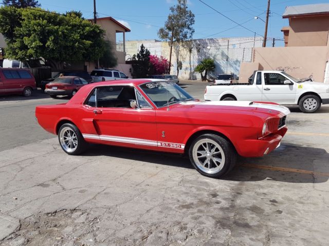 1966 Red Ford Mustang Coupe
