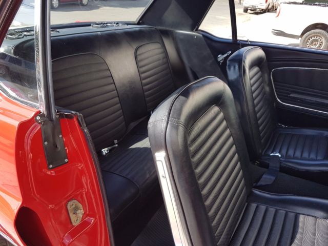 1966 Red Ford Mustang Coupe