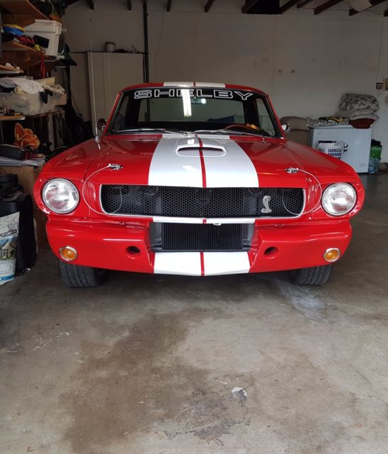 1966 Red Ford Mustang Coupe