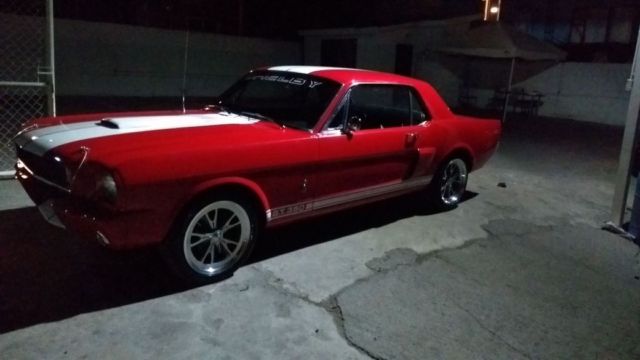 1966 Red Ford Mustang Coupe