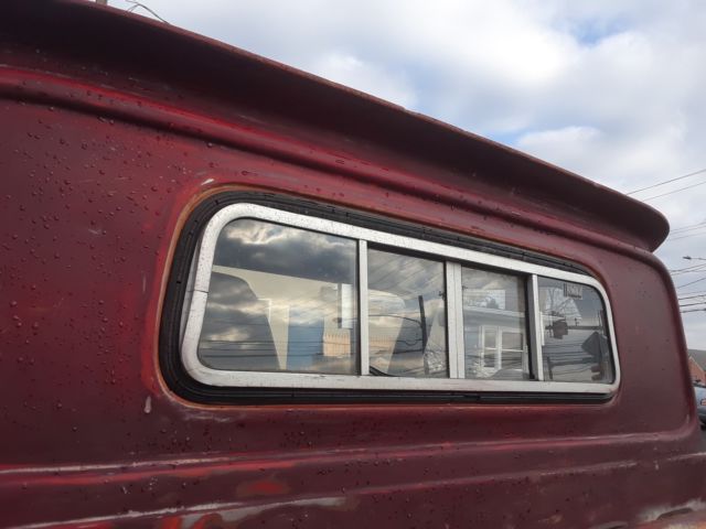 1966 Burgundy Chevrolet C-10 Standard Cab Pickup