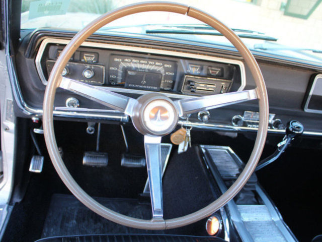 1966 Silver Plymouth Satellite