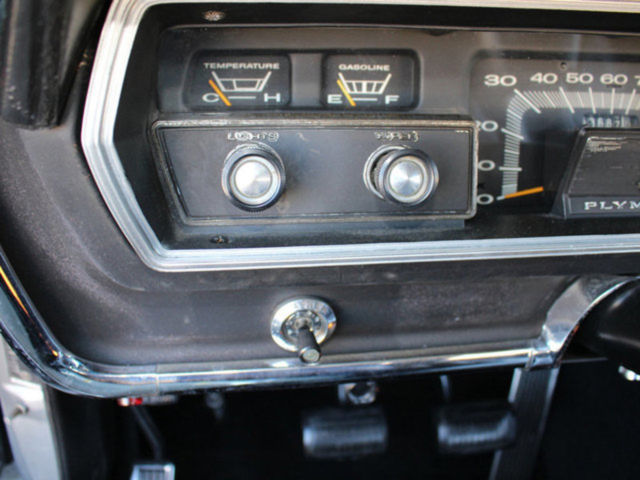 1966 Silver Plymouth Satellite