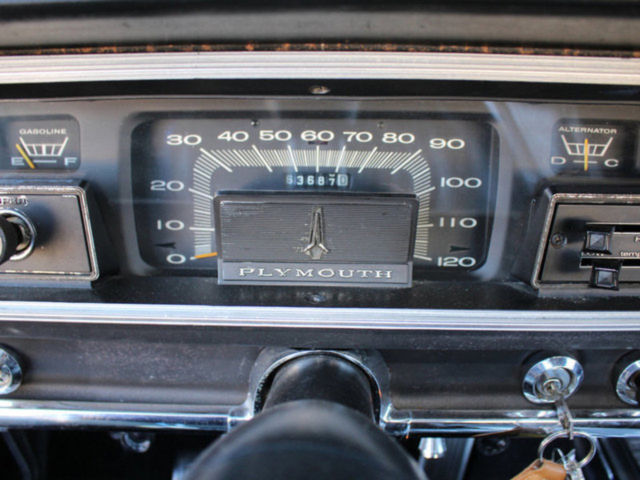 1966 Silver Plymouth Satellite