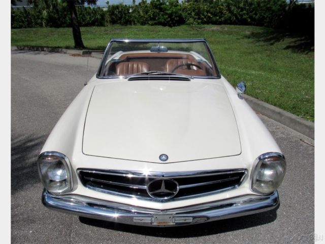 1966 White Mercedes-Benz SL-Class