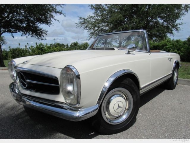 1966 White Mercedes-Benz SL-Class