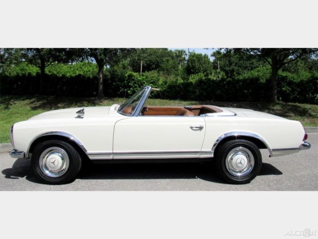 1966 White Mercedes-Benz SL-Class