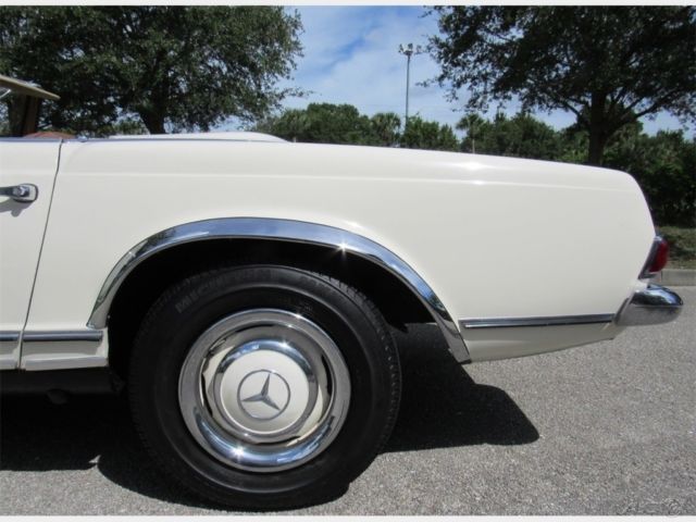 1966 White Mercedes-Benz SL-Class