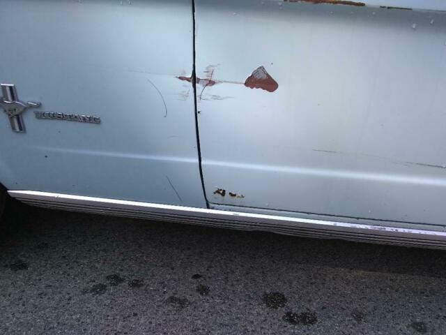 1966 Blue Ford Mustang Convertible