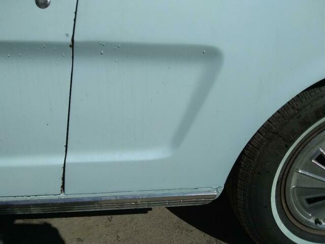 1966 Blue Ford Mustang Convertible