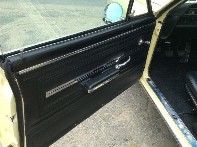 1966 Butternut Yellow Chevrolet Chevelle Coupe