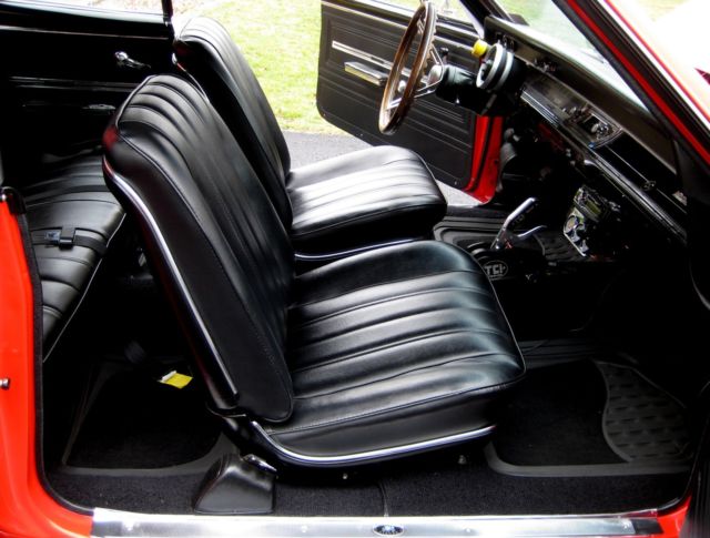 1966 Guards Red Chevrolet Chevelle Coupe