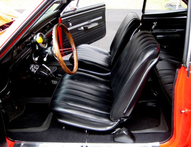 1966 Guards Red Chevrolet Chevelle Coupe