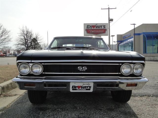 1966 Black Chevrolet Chevelle