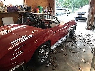 1966 Red Chevrolet Corvette