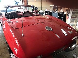 1966 Red Chevrolet Corvette