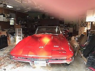 1966 Red Chevrolet Corvette
