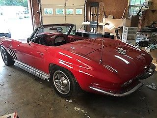 1966 Red Chevrolet Corvette