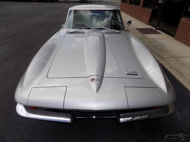 1966 Silver Chevrolet Corvette